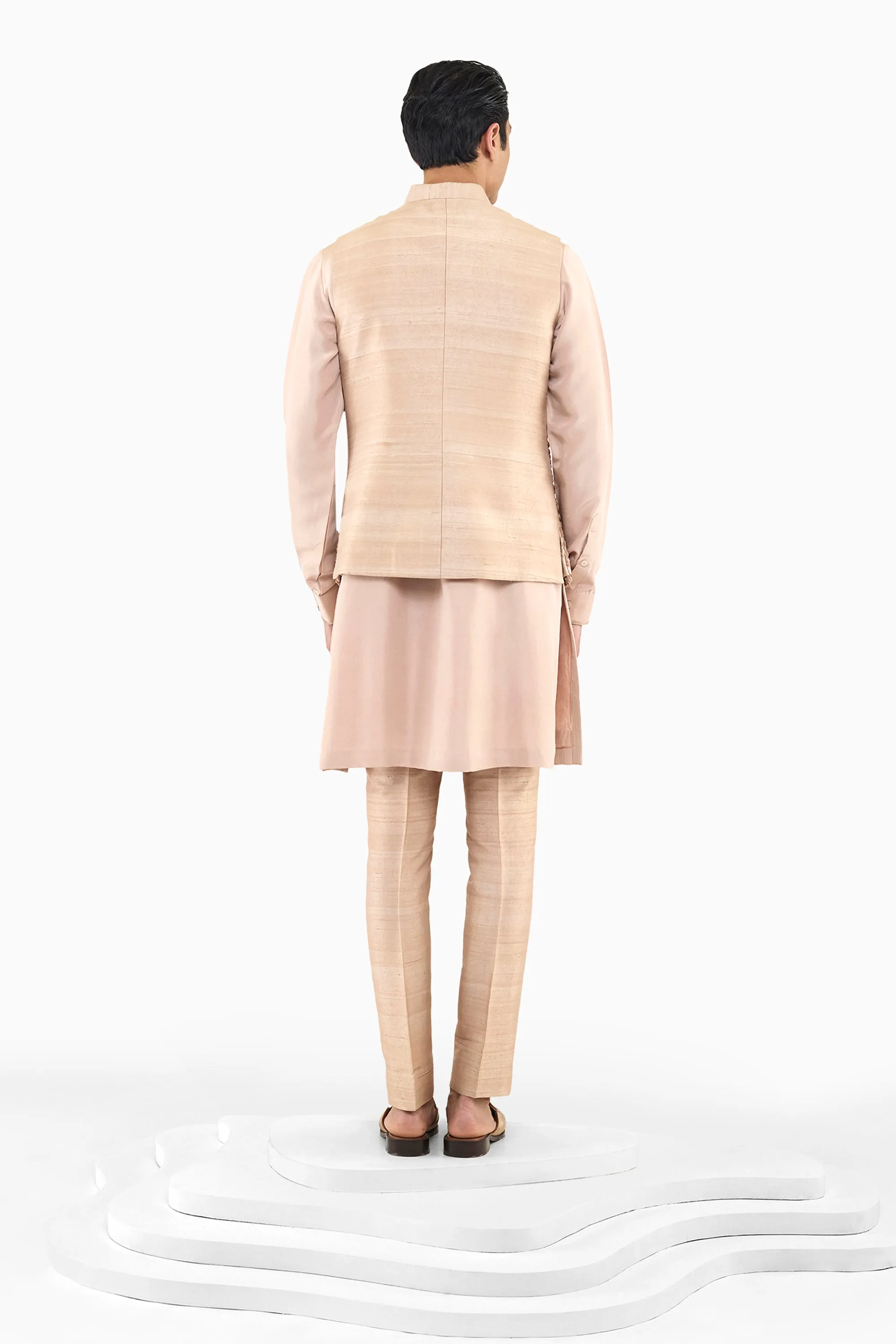 FRONT LEAF PETAL NEHRU JACKET