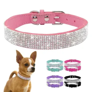 Full Bling Rhinestone Pet Collar