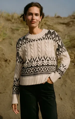 garland fairisle sweater