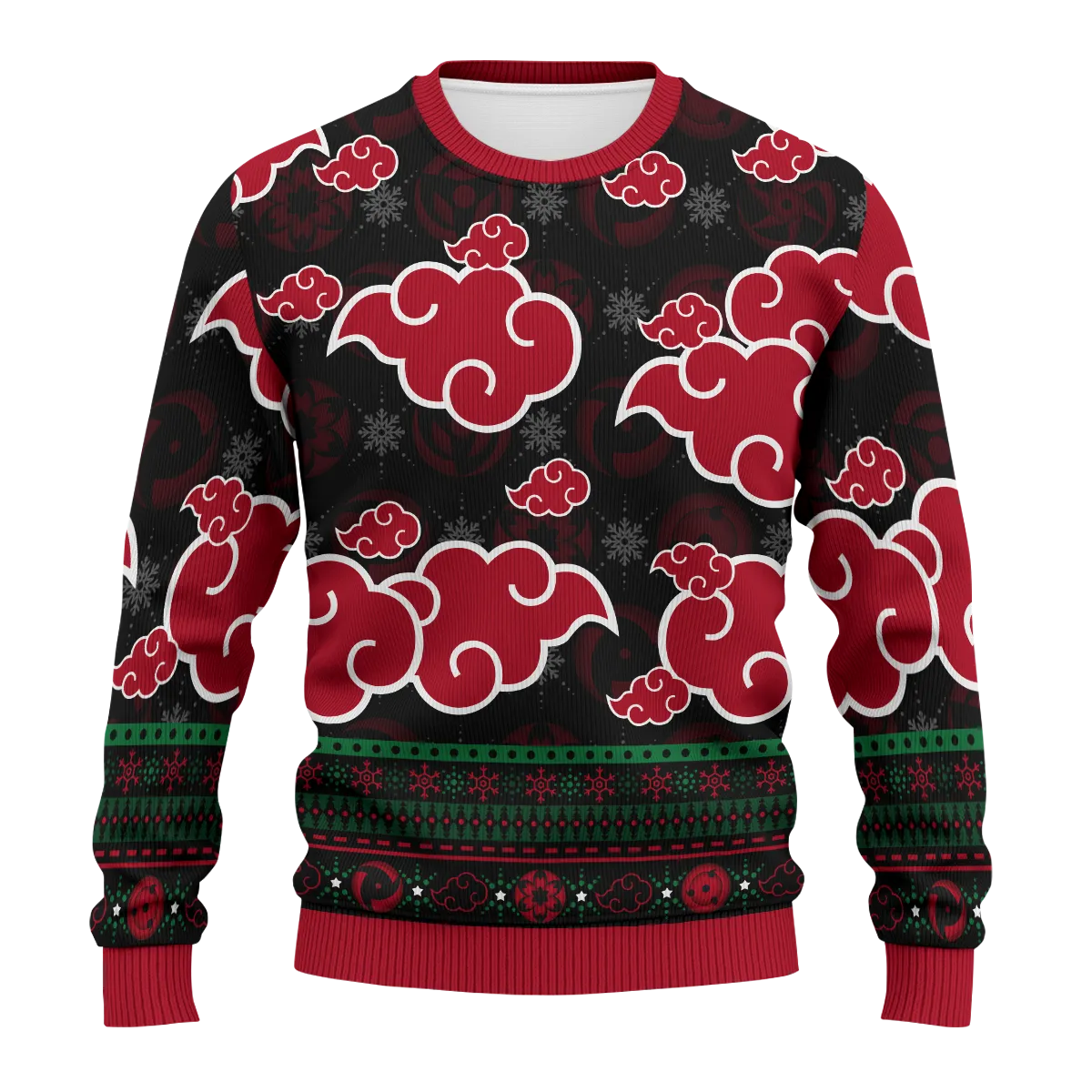 Giftngon - Akatsuki Sharingan Unisex Wool Sweater