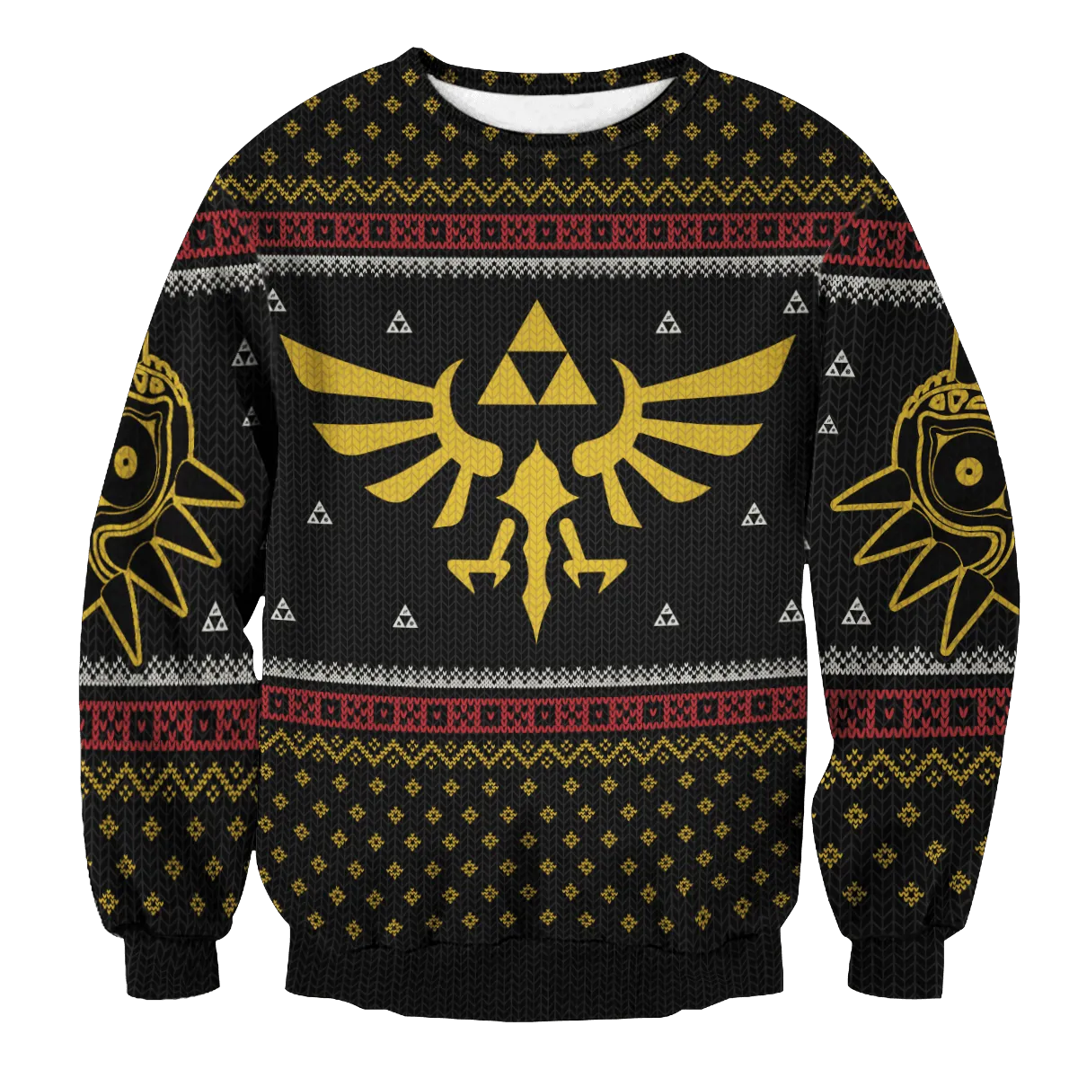 Giftngon - Legend of Zelda Triforce Christmas Unisex Wool Sweater