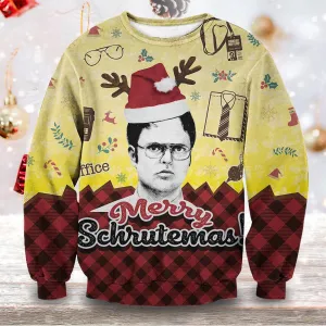 Giftngon - Merry Schrutemas Unisex Wool Sweater