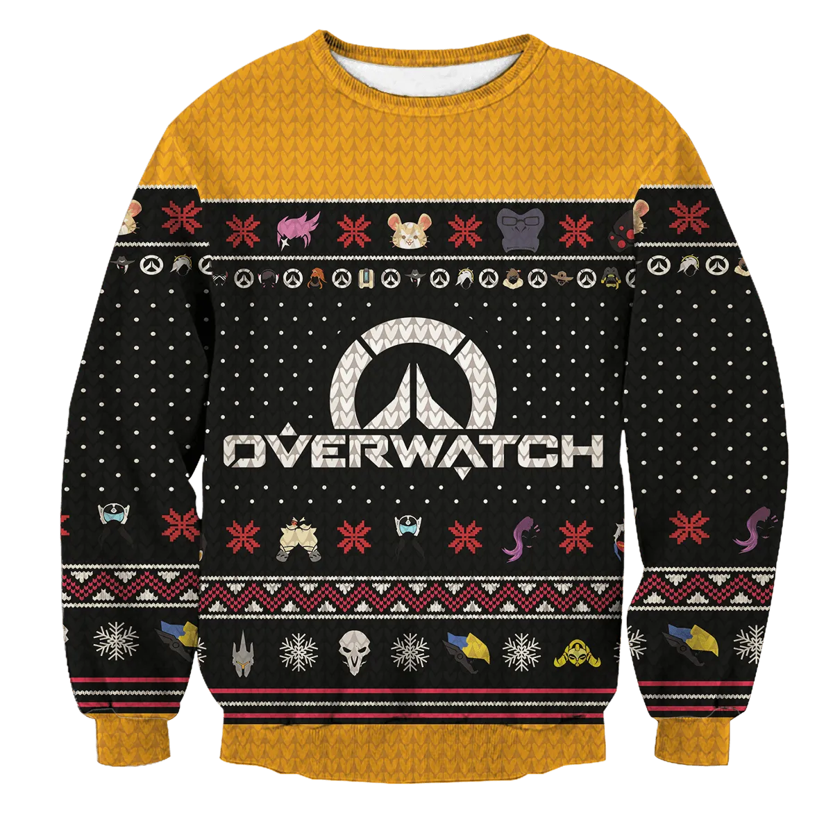 Giftngon - Ultimate Overwatch Christmas Unisex Wool Sweater For Kids