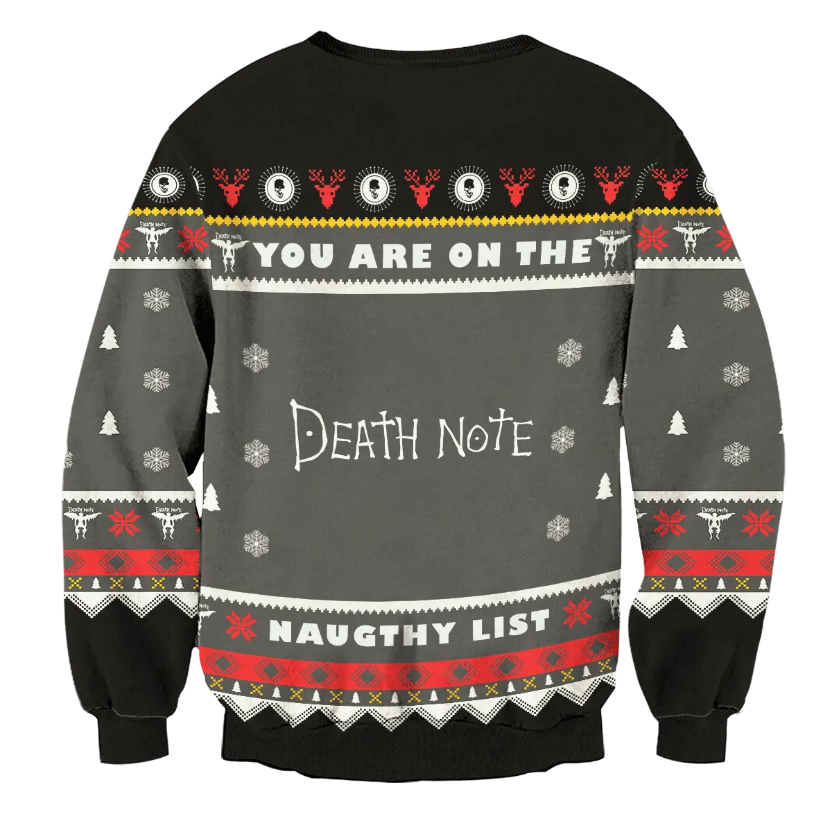 Giftngon - Yagami Naughty List Unisex Wool Sweater For Kids