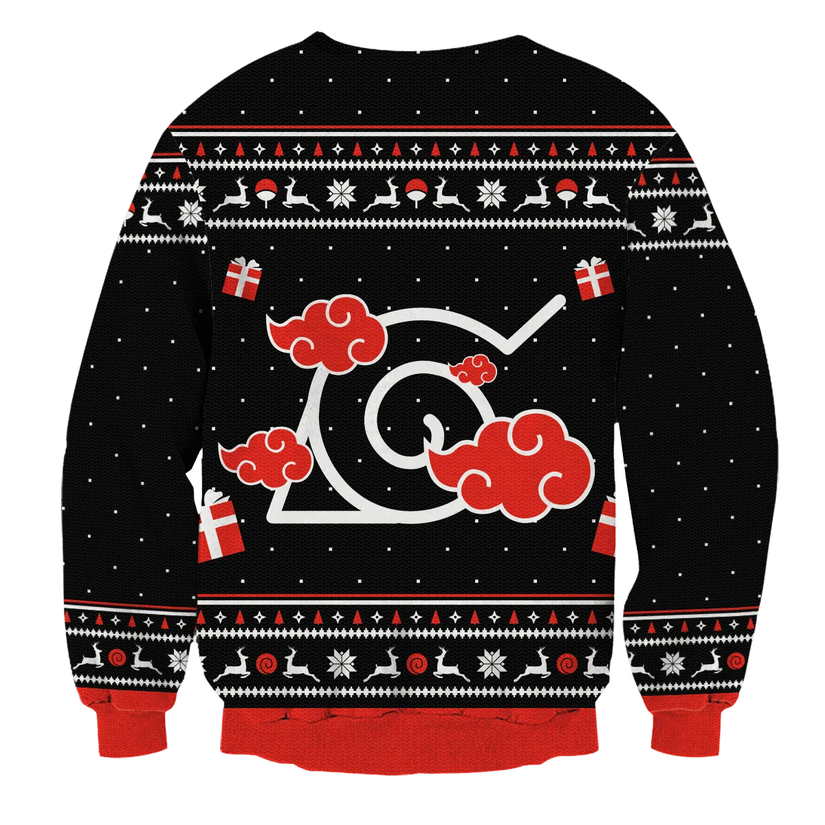 Giftngon - Yin Yang Sasuke Christmas Unisex Wool Sweater