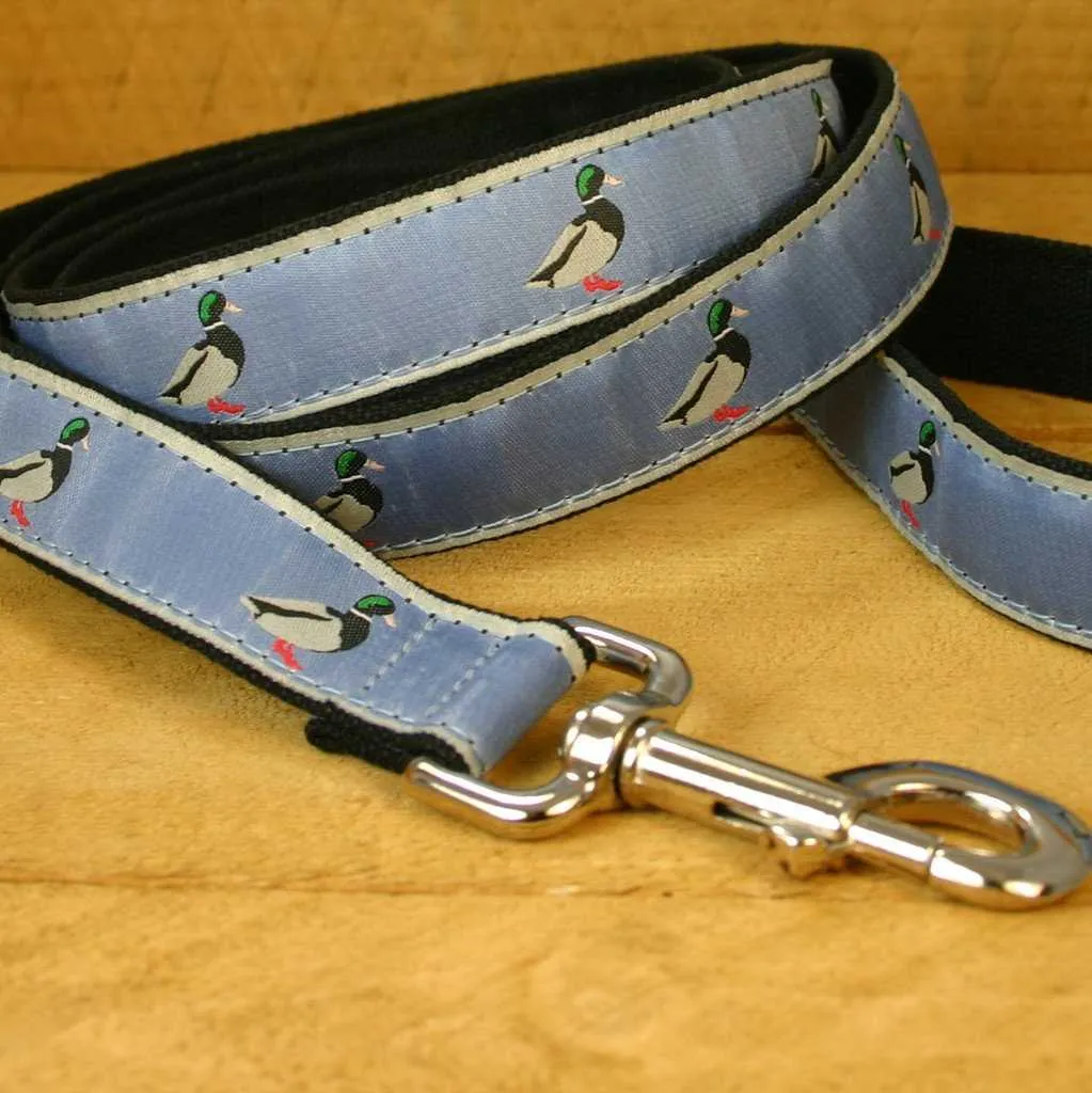 Hemp Dog Leash 6' Slate Blue Mallard