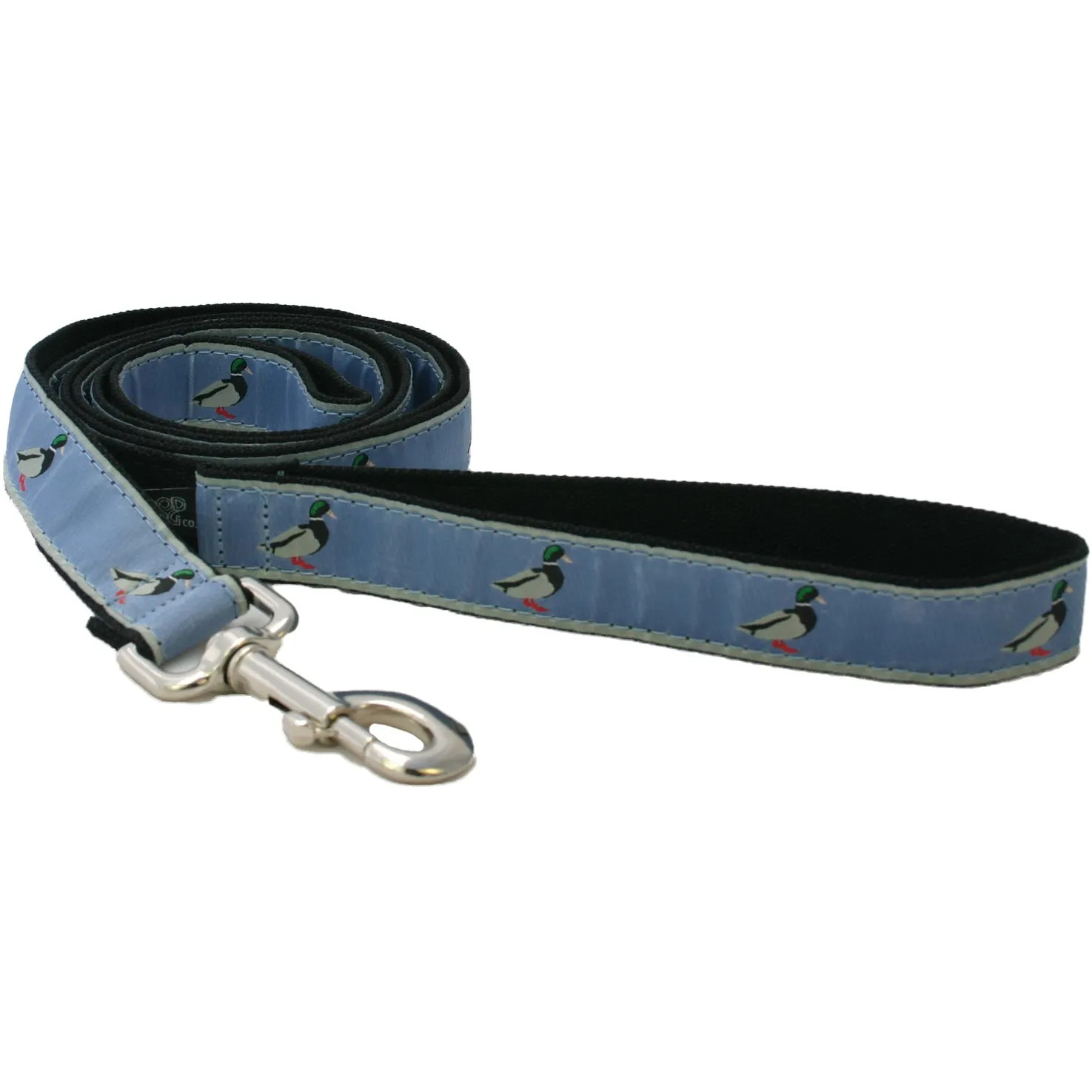 Hemp Dog Leash 6' Slate Blue Mallard