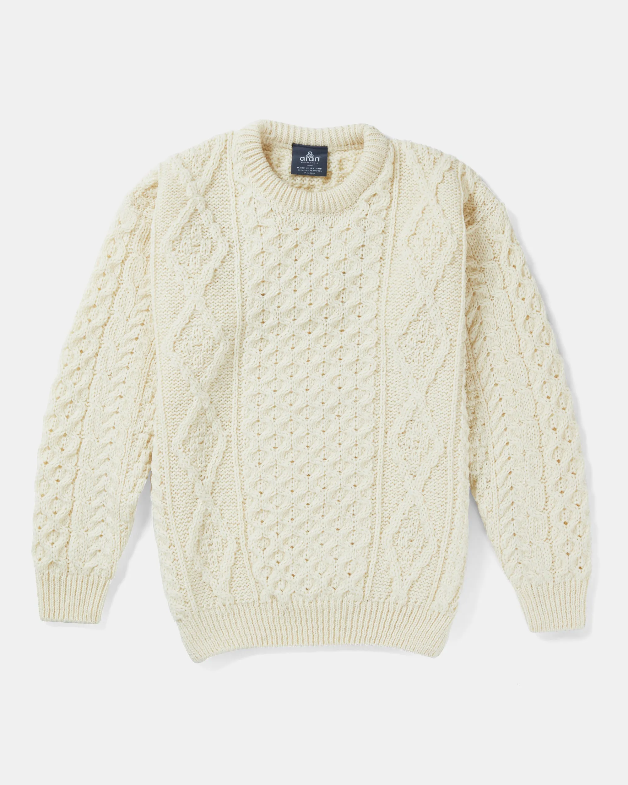 Heritage Aran Wool Sweater