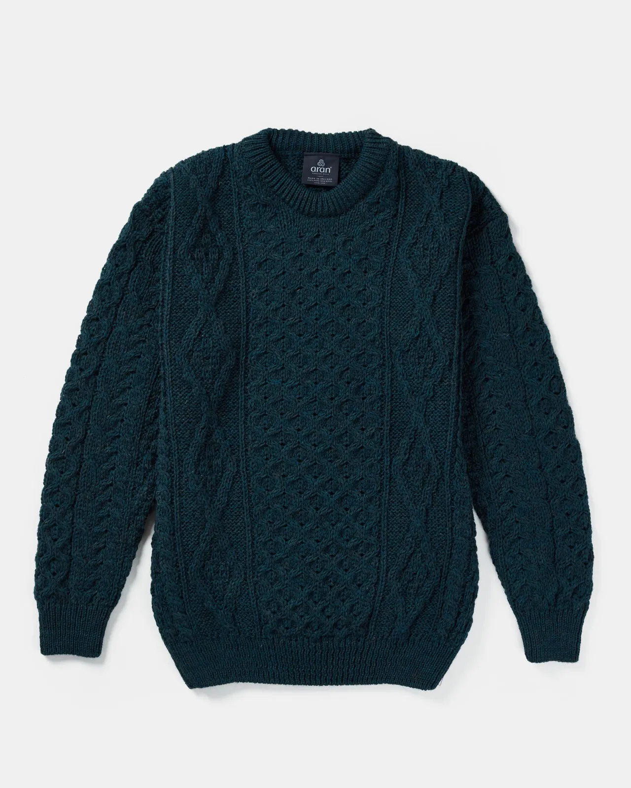 Heritage Aran Wool Sweater