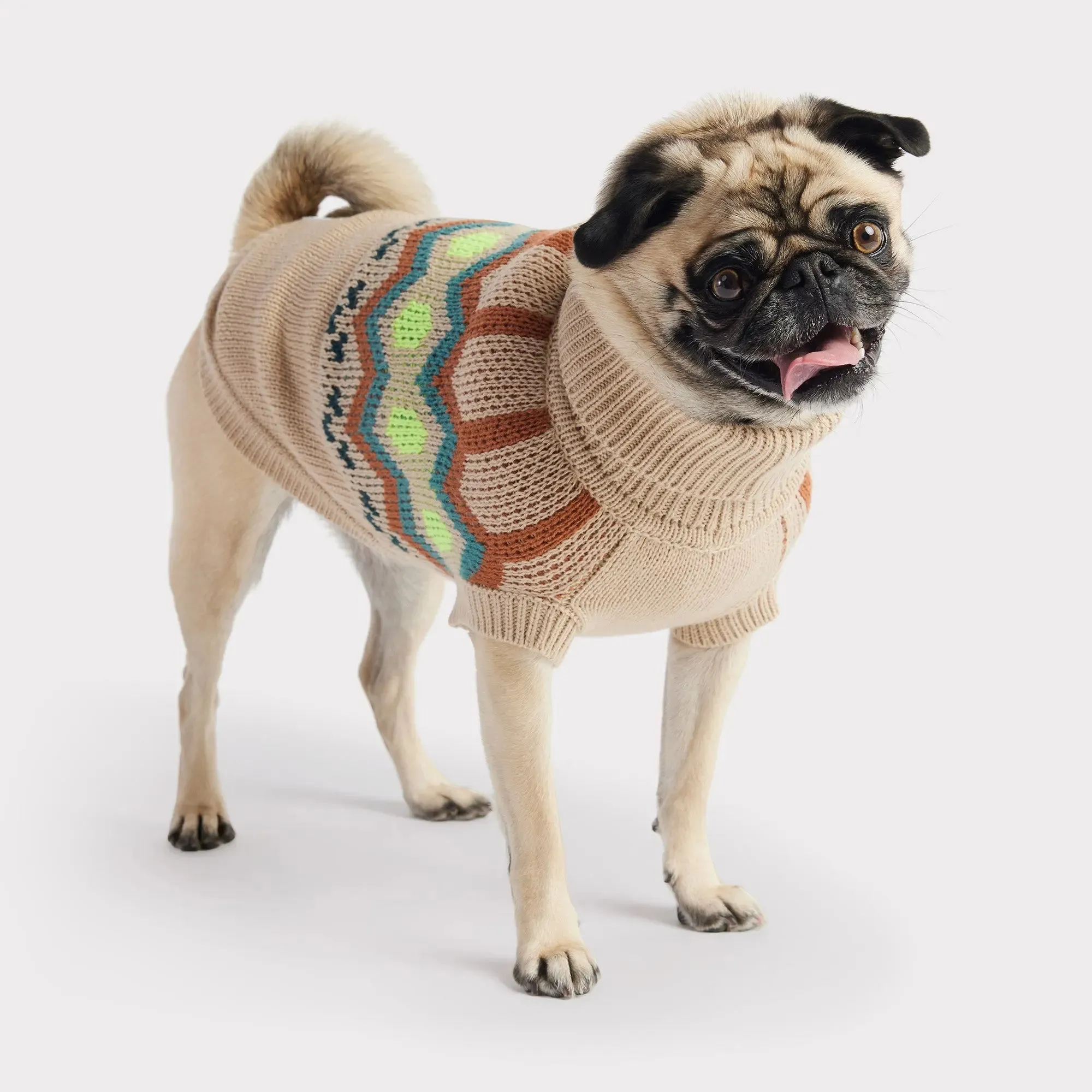 Heritage Dog Sweater | Sand