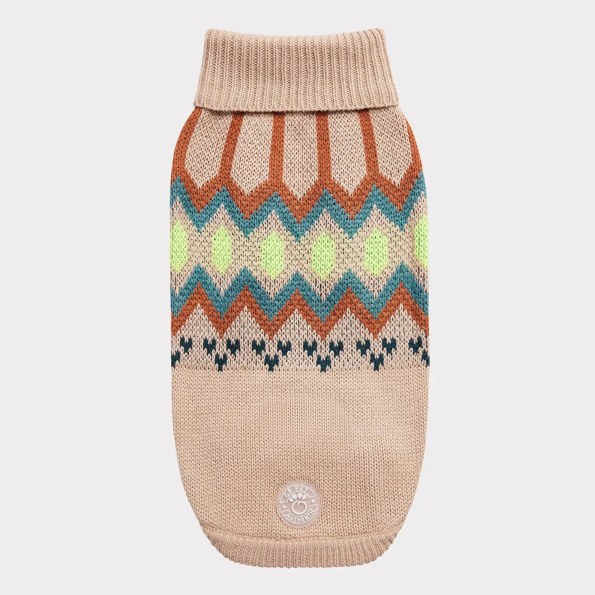 Heritage Dog Sweater | Sand