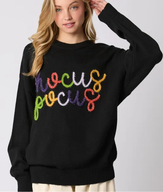 Hocus Pocus Halloween Sweater