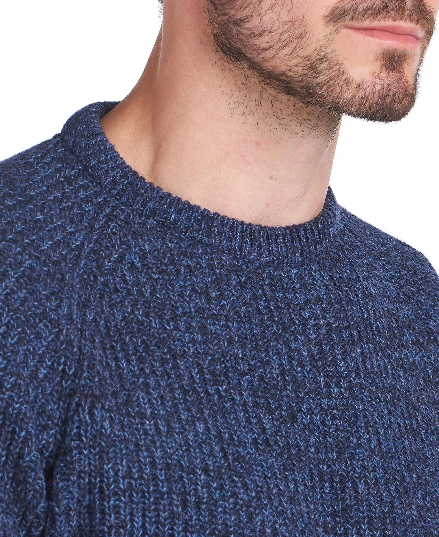 Horseford Crew Neck Sweater - Navy