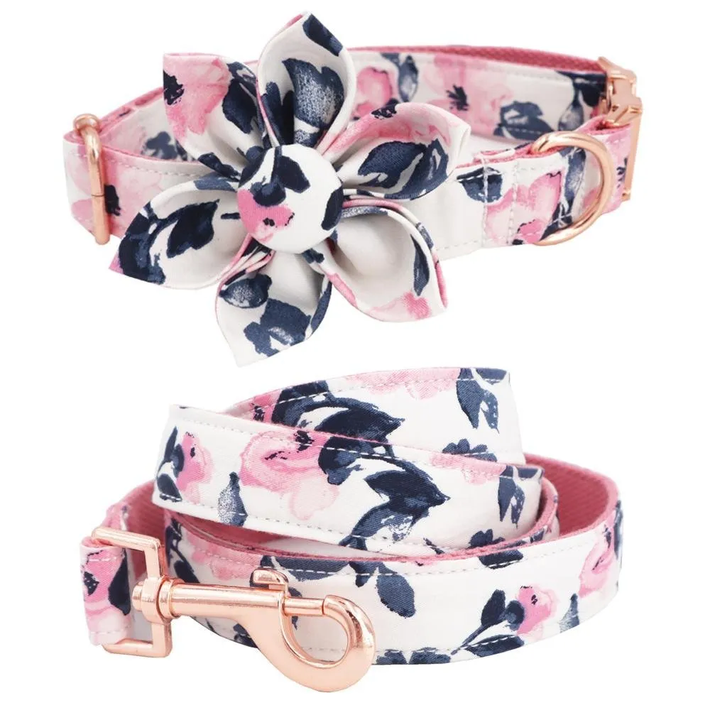 Ivy Flower Unbreakable Collar™ & Leash Set