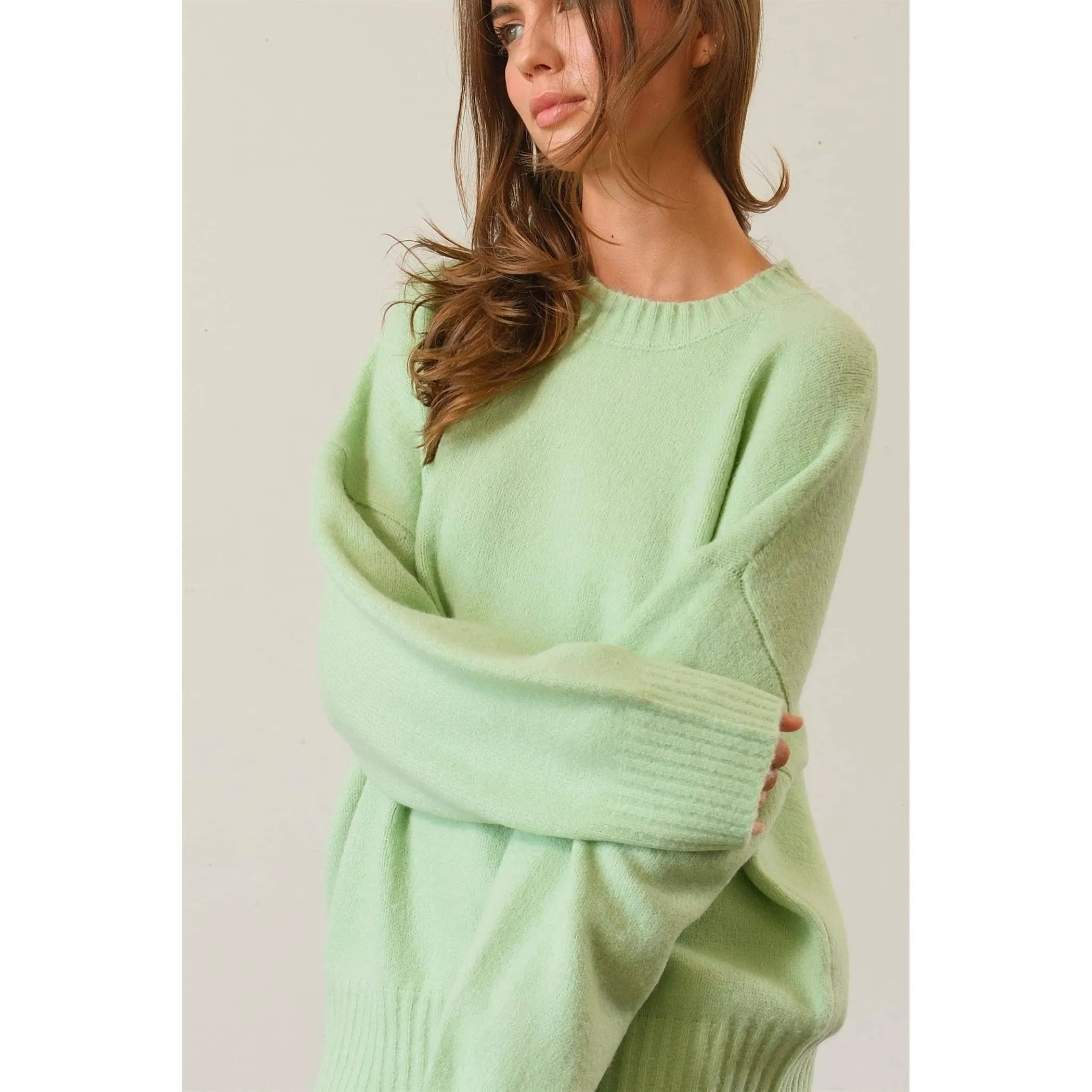 Jade Oversized Sweater Pullover