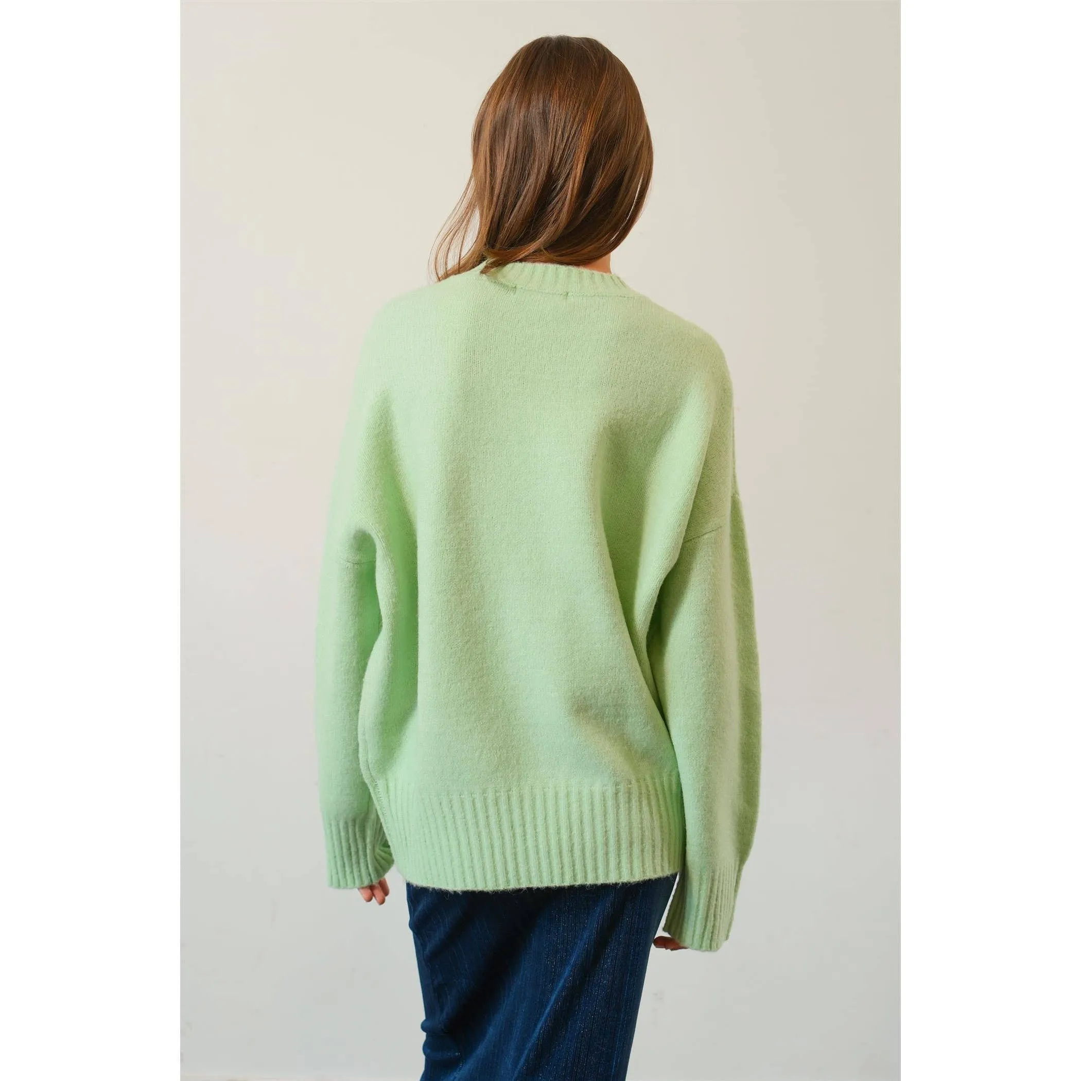 Jade Oversized Sweater Pullover