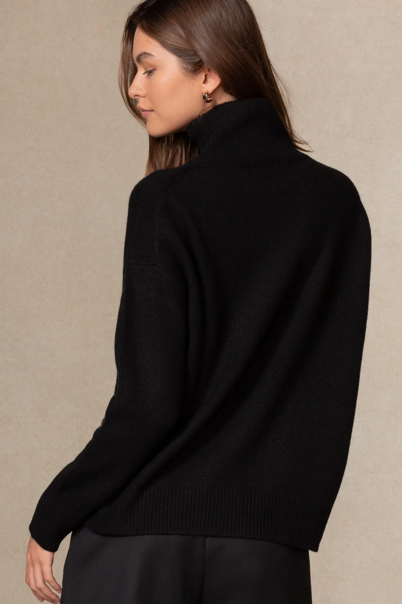 JOSLYN TURTLENECK CASHMERE SWEATER