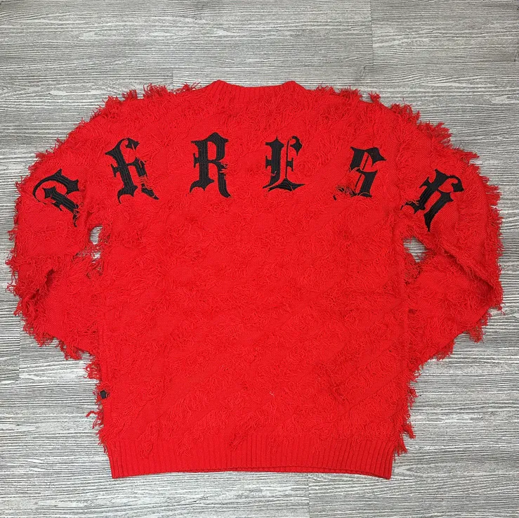 Kleep - pindle sweater(red)