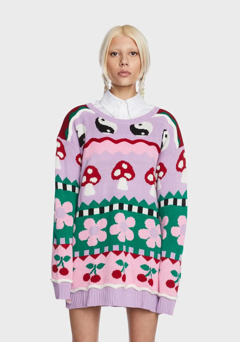 Knitted Novelty Jumper