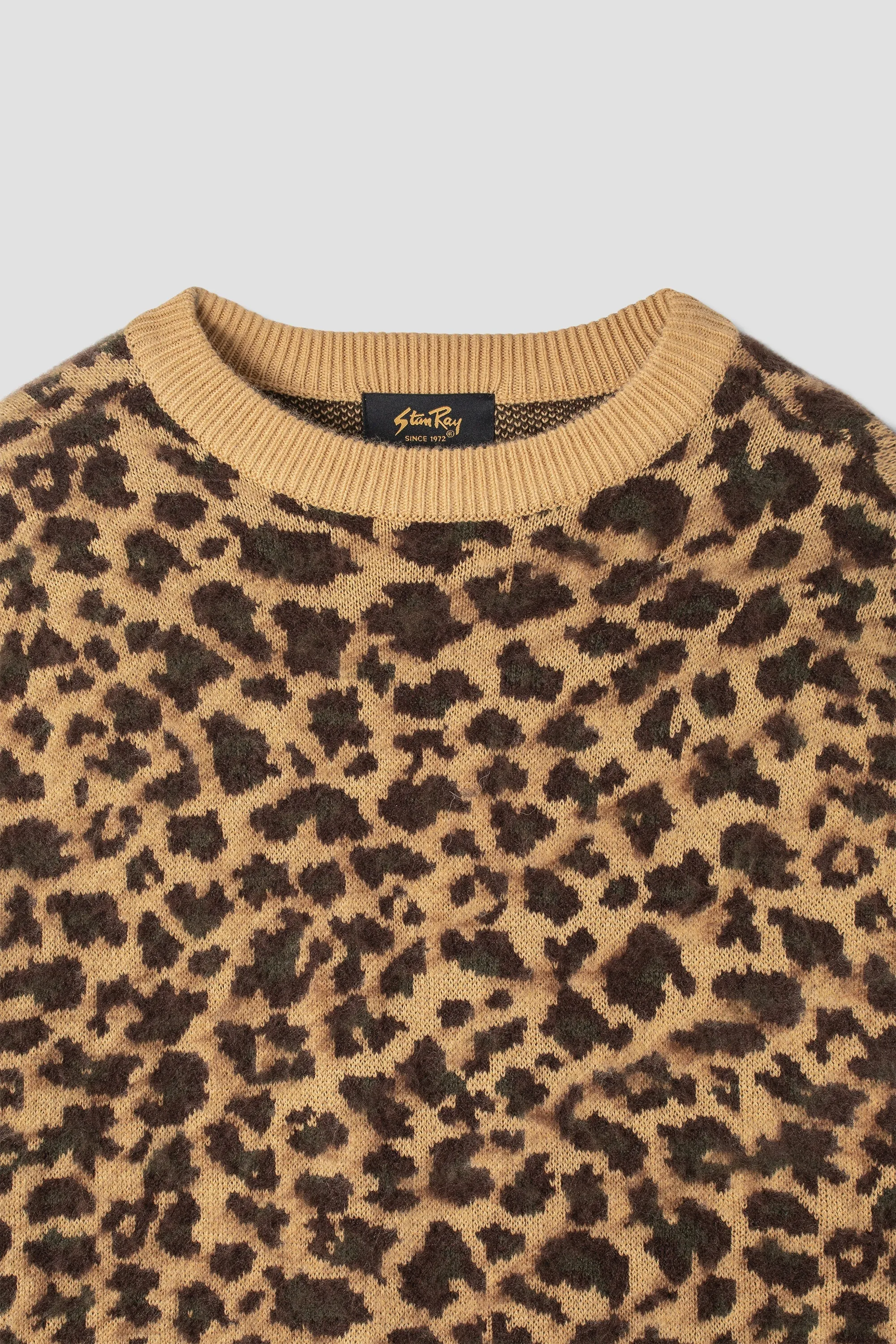 Knitted Sweater (Leopard Camo Mohair)