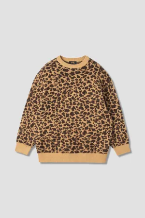 Knitted Sweater (Leopard Camo Mohair)