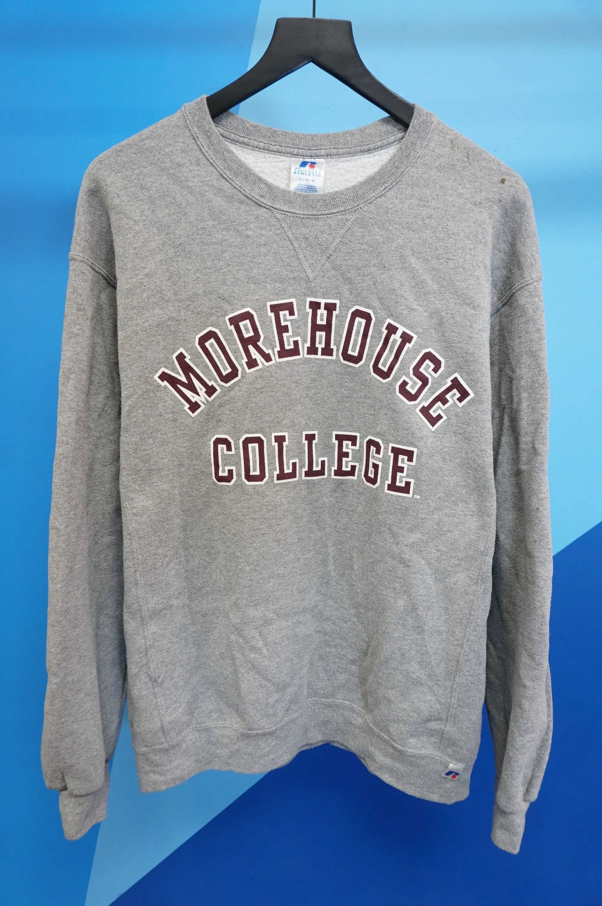 (L) Morehouse College Russell Athletic Crewneck