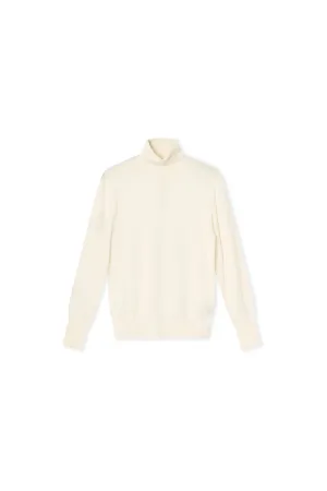 Lilja Turtleneck - Soft Merino - Winter White