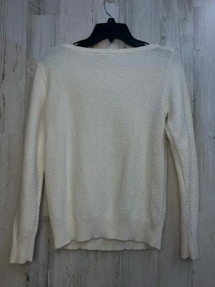 LOFT Tops Size XS White SWEATER Sweater