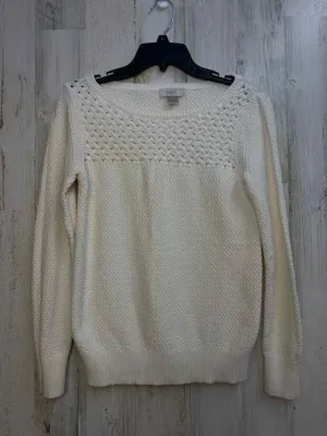 LOFT Tops Size XS White SWEATER Sweater