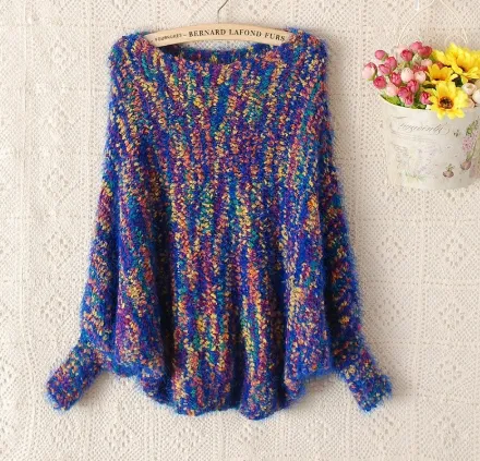 Long Sleeve Mohair Sweater