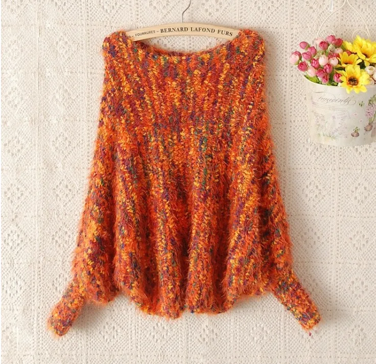 Long Sleeve Mohair Sweater