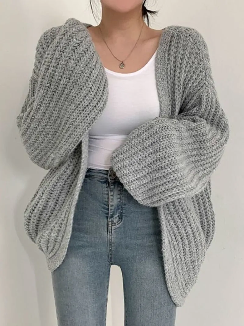 Loose Knitted Cardigan