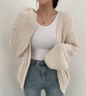 Loose Knitted Cardigan