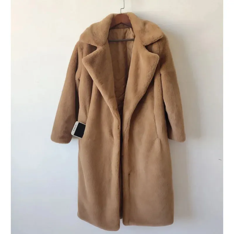 Luxury Faux Fur Coat