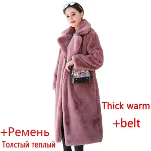 Luxury Faux Fur Coat