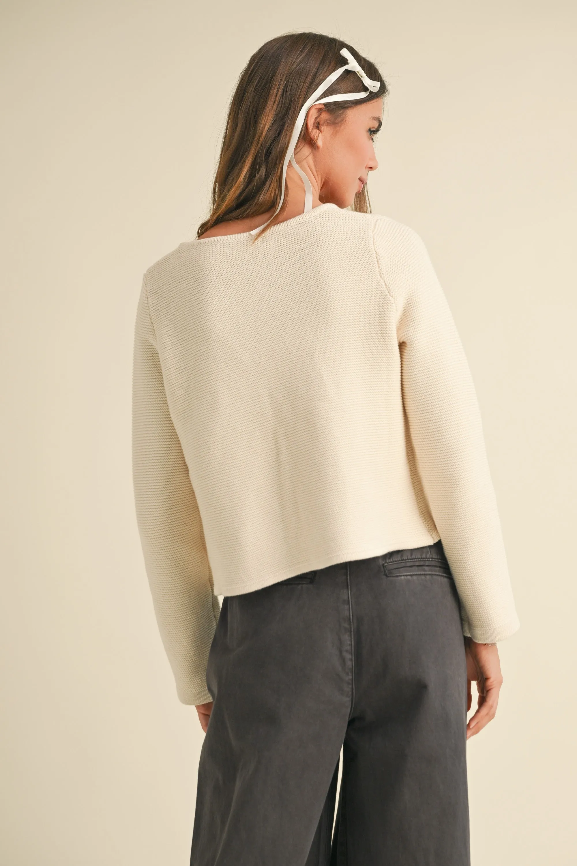 Lydia Bow Sweater