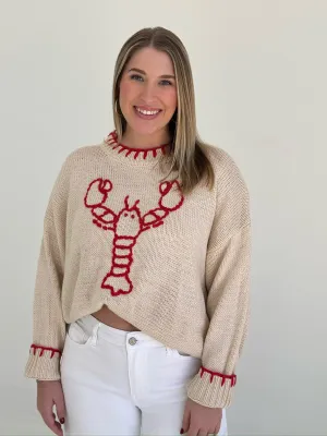 Maine Stream Sweater - Ecru