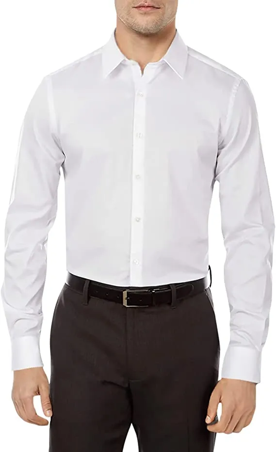 Marquis Signature Slim Fit Dress Shirt - White