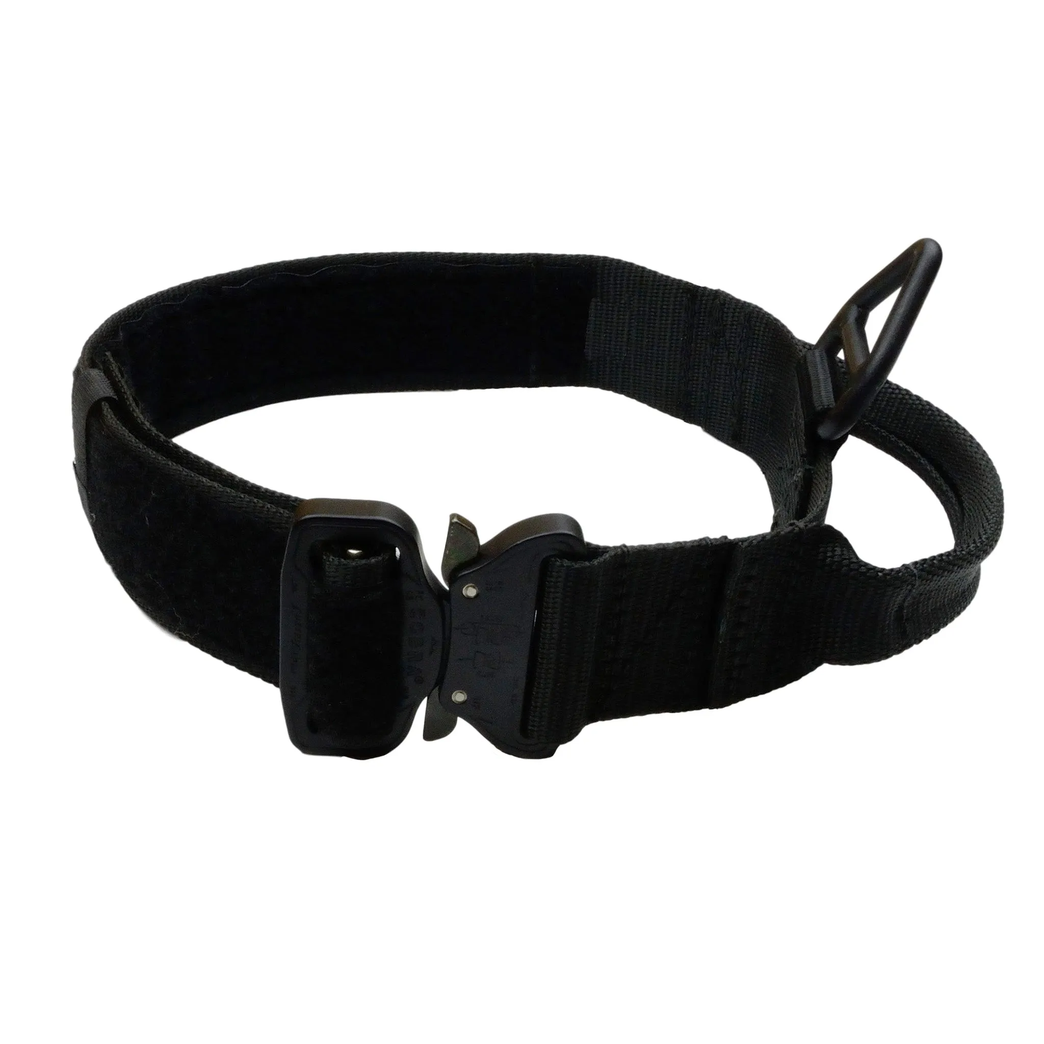 MaxTac Service ID Collar With Cobra Buckle - Black