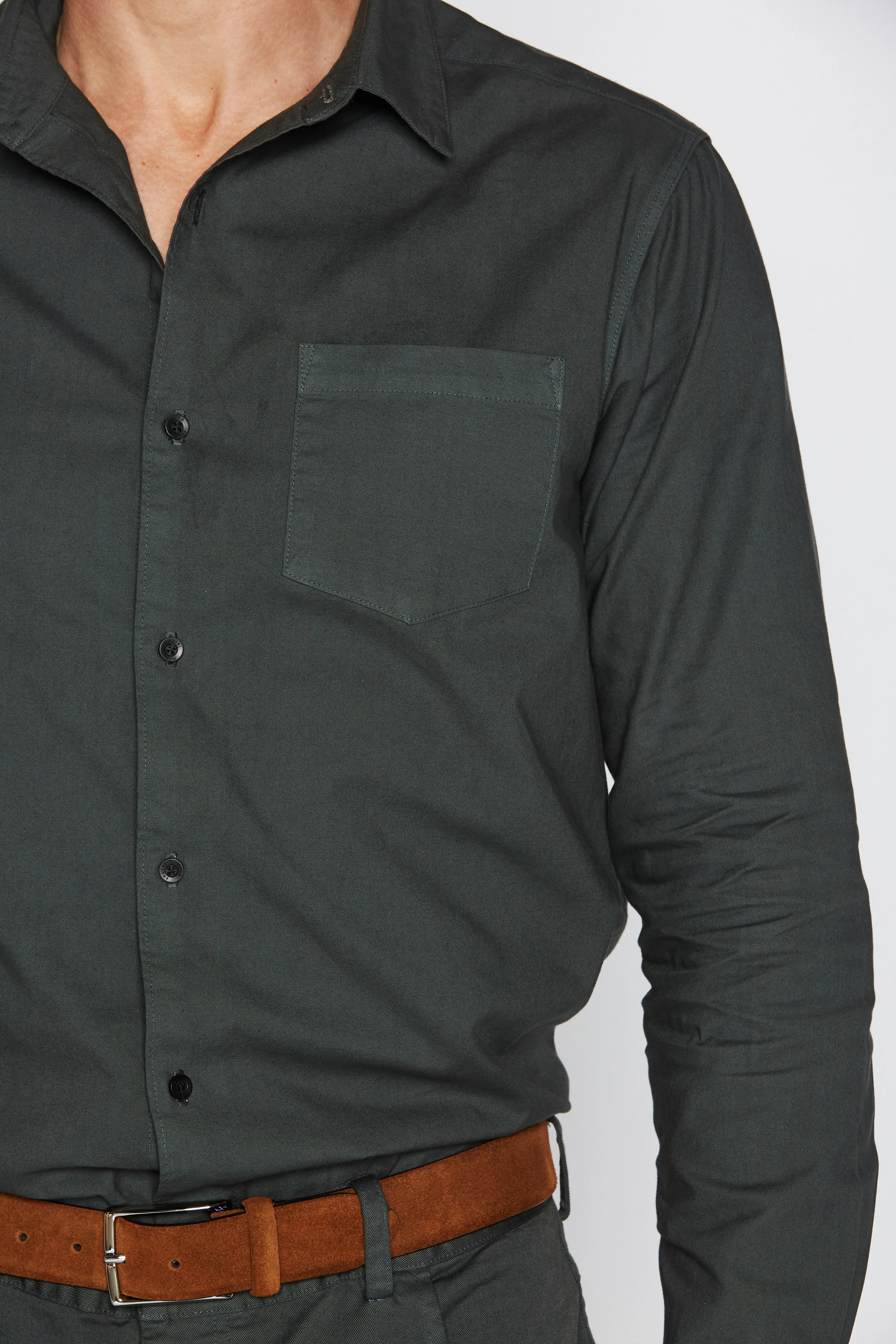 Men's Cotton Button Up Shirt