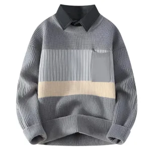 Men's knitted sweater