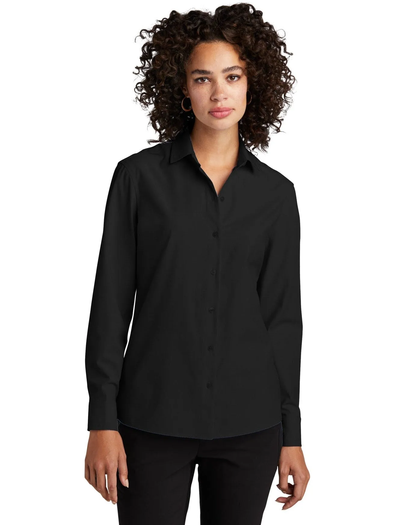 Mercer Mettle Ladies Long Sleeve Stretch Woven Shirt