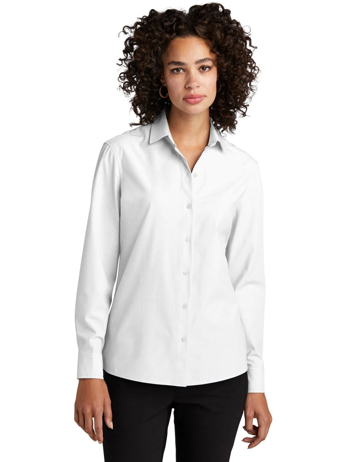 Mercer Mettle Ladies Long Sleeve Stretch Woven Shirt