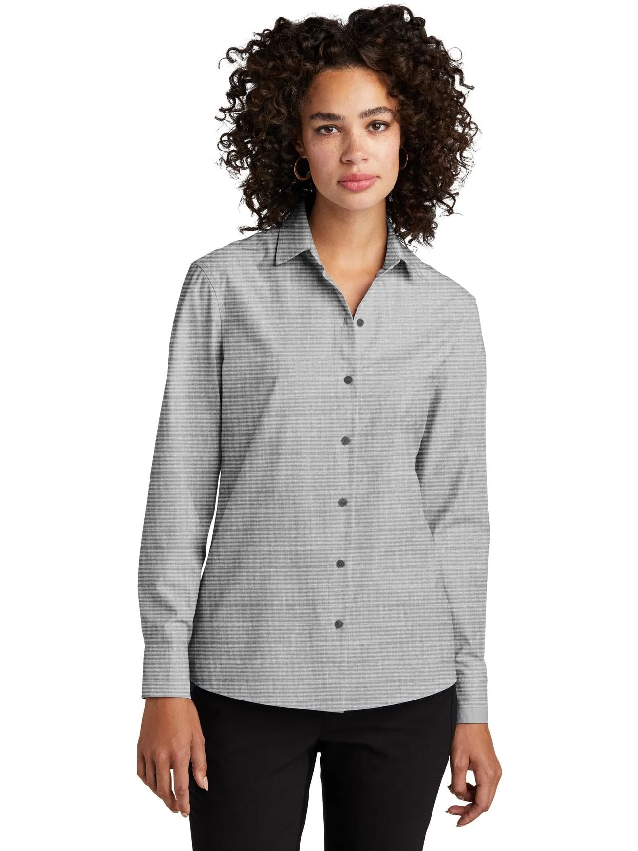 Mercer Mettle Ladies Long Sleeve Stretch Woven Shirt