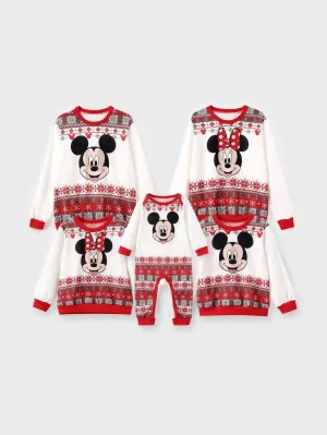 Mickey And Friends Christmas Matching Sweater Set