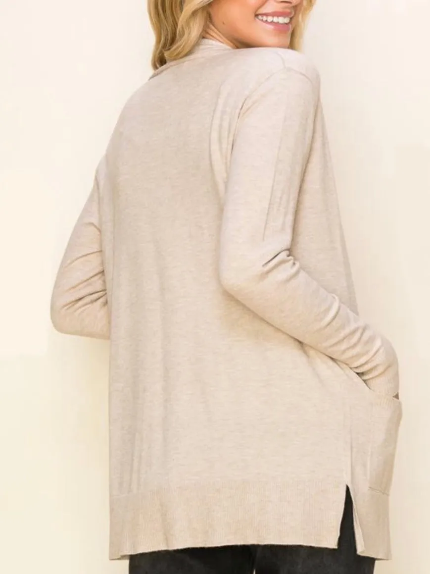 Millie Sweater Cardigan - Oatmeal