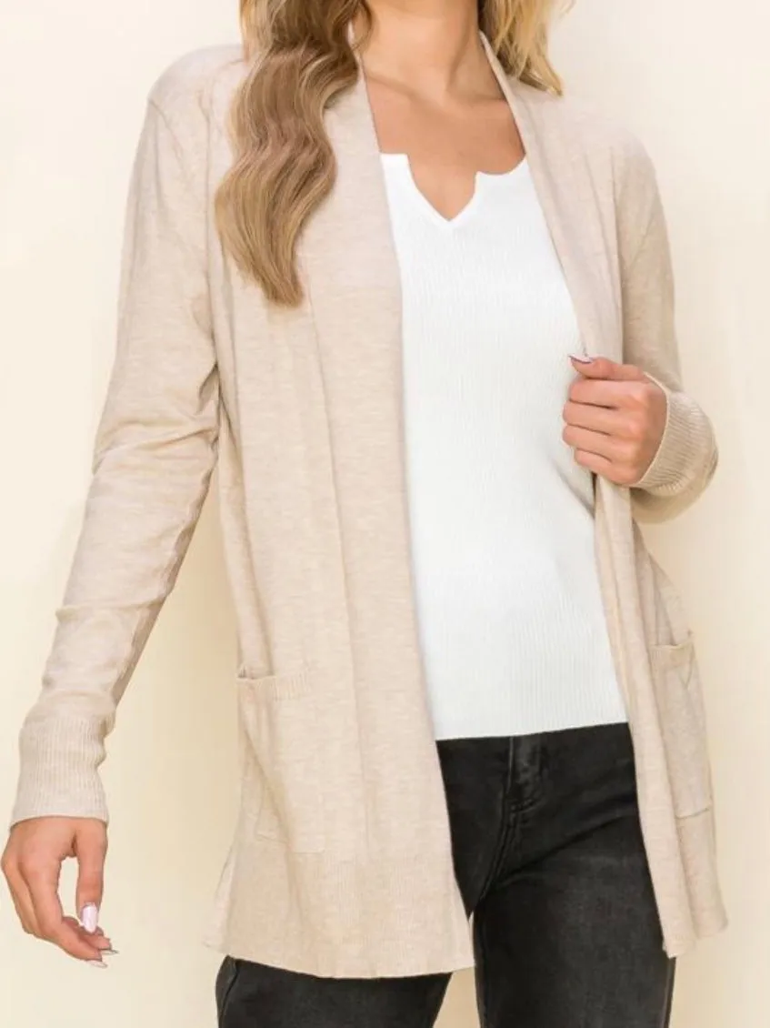 Millie Sweater Cardigan - Oatmeal