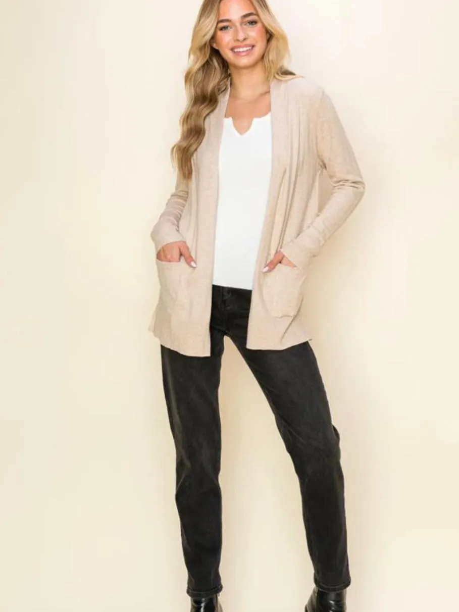 Millie Sweater Cardigan - Oatmeal