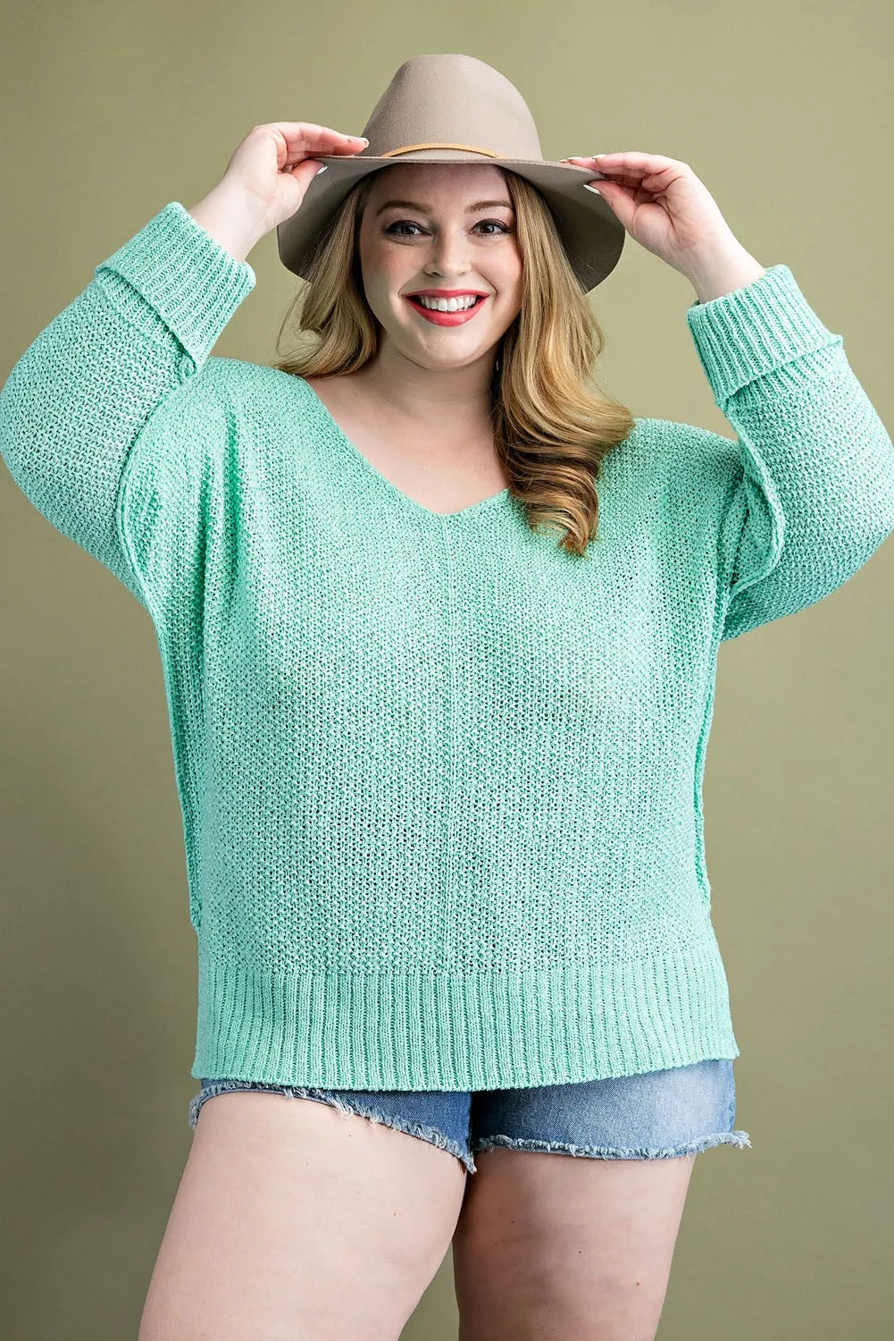 Minty Fresh Sweater