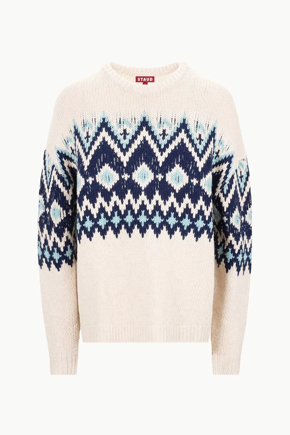 MORITZ SWEATER | OATMEAL MULTI FAIRISLE